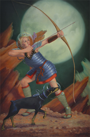 VIRGA THE ARCHER PRINT